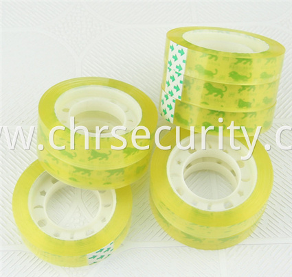 Best price weather-proof crystal clear bopp low noise tape